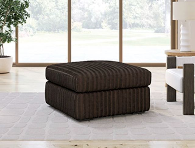 Signature Design by Ashley® Midnight-Madness Chocolate Ottoman-1