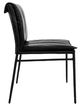 Classic Home Mayer 2-Piece Jet Black Dining Chair Set -3