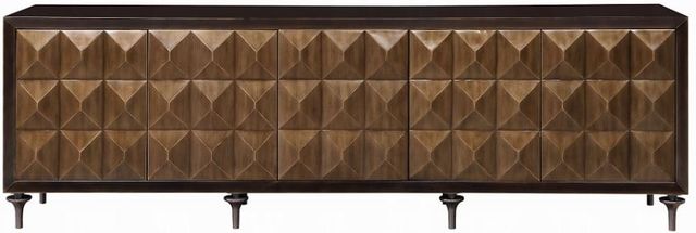 ACME Furniture Diya Espresso/Forged Bronze Console Cabinet-3
