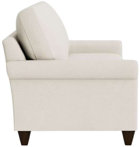 Bassett® Furniture Customizable True Custom® Roll Arm Sofa-1