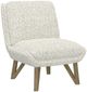 Emerald Home Emerson Cream Armless Accent Chair-0