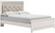 Signature Design by Ashley® Altyra White Queen Upholstered Panel Bed-0