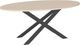 Amisco Customizable Ascencio 72" Oval Dining Table with 1" White Oak Veneer Top-0