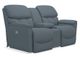 La-Z-Boy® Kipling Denim Power Reclining Loveseat with Headrest and Console-1