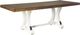 Signature Design by Ashley® Valebeck Brown Dining with White Trestle Legs-1