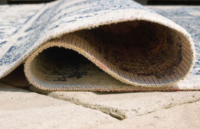 Signature Design by Ashley® Daddridge Blue/Ivory/Gray 8'x10' Area Rug-1