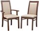 Handstone Brooklyn Padded Back Arm Chair in Leather-1