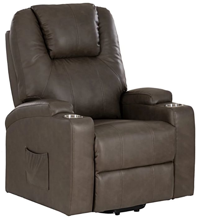 Powell® Phoenix Mushroom Power Lift Recliner-0