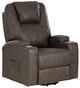 Powell® Phoenix Mushroom Power Lift Recliner-0