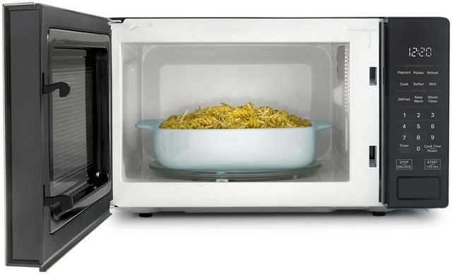  Whirlpool® 0.7 Cu. Ft. Black Countertop Microwave with Steam Clean-2
