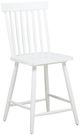 Coaster® Andrews 5-Piece Light Ash/White Round Counter Dining Set-3
