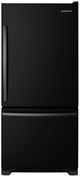Amana® 29" 18.7 Cu. Ft. Black Bottom Freezer Refrigerator with EasyFreezer™ Pull-Out Drawer-0