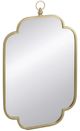 A & B Home Adaline Gold Wall Mirror-0