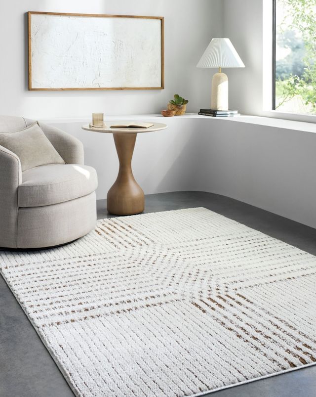 Surya Architect Dark Brown/Ivory 5'x7' Style 2 Area Rug-4