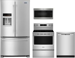 Maytag® 4 Piece Fingerprint Resistant Stainless Steel Kitchen Package