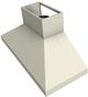 Vent-A-Hood® 66" Biscuit Euro-Style Wall Mount Range Hood-1