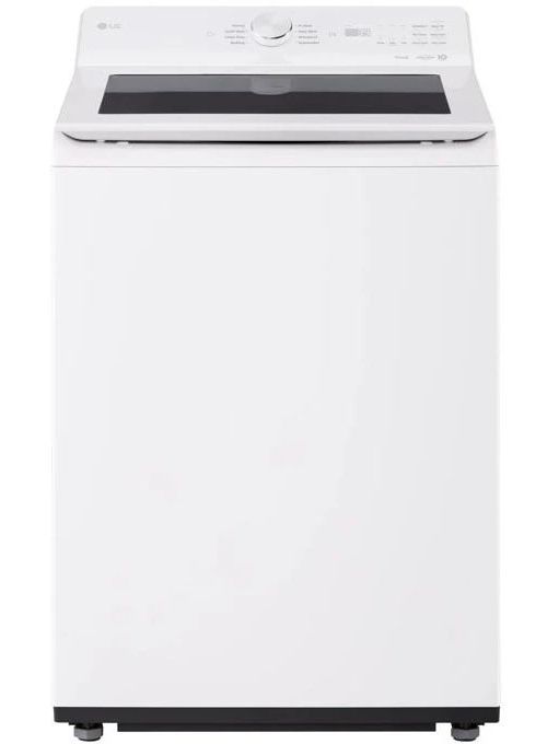 LG 5 Cu. Ft.  Alpine White Impeller Top Load Washer with EasyUnload™ and AI Sensing-0