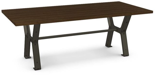 Amisco Customizable Parade 31" Solid Ash Long Table-0
