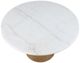 Steve Silver Co. Colvin White Dining Table with Toffee Base-2