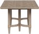 Bernards Citrus Heights Brown Hi-Lo Triad Table-1