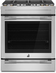 JennAir® RISE™ 30" Stainless Steel Slide In Dual Fuel Natural Gas Range