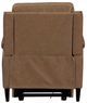 Liberty Furniture Rawling York Sand Leather Triple Power Recliner-4