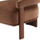 Dovetail Furniture Averie Brown/Hudson Chocolate Occasional Chair-5