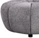 Porter International Designs Kenzo Gray Ottoman-1