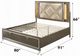 ACME Furniture Skylar Dark Champagne Eastern King Panel Bed-2