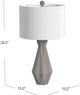 Bassett Mirror Branka Gray Table Lamp-3