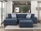 Homelegance® Raife Blue Storage Ottoman-4