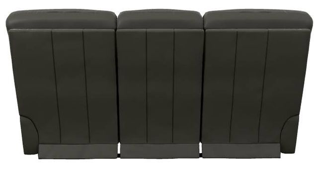 La-Z-Boy® James Charcoal Leather Manual Reclining Sofa-3