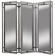 YHD Merit Chrome Floor Screen-2