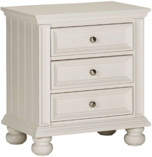 Winners Only® Cape Cod Eggshell White Nightstand-0