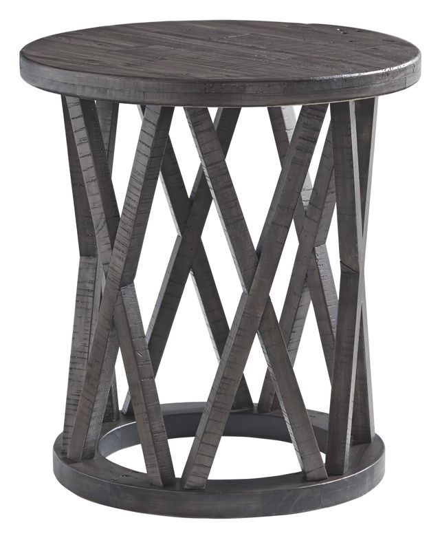 Signature Design by Ashley® Sharzane 2-Piece Grayish Brown End Table Set-1