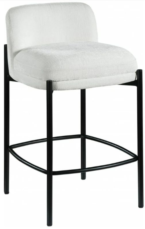 Meridian Furniture Burton Cream Counter Stool-0