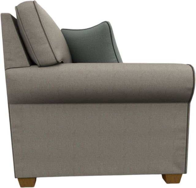 Best® Home Furnishings Customizable Shannon Queen Sofa Sleeper with Honey Birch Legs-2