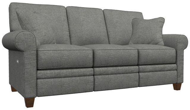 La-Z-Boy® Colby duo® Charcoal Power Reclining Sofa-0
