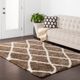 Surya Cloudy Shag Camel 7'x10' Area Rug-4