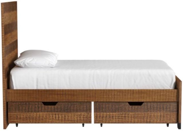 Westwood Design Urban Rustic Brushed Wheat Youth Twin Panel Storage Bed-3