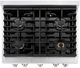 ZLINE Paramount 30" Satin Stainless Steel Pro Style Dual Fuel Range-4