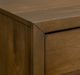 Elements International Malibu Gray/Walnut Bench-3