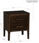 Powell® Wexler Espresso Side Table-2