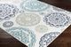 Surya Alfresco Teal/Navy/White/Taupe 5'x8' Area Rug-3