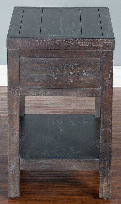 Sunny Designs™ Dundee Kettle Black Chair Side Table-3