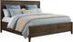 Intercon Norwich Dark Rustic Oak King Panel Bed-0