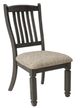 Signature Design by Ashley® Tyler Creek Black/Grayish Brown Dining Side Chair-0