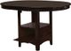 Coaster® Lavon Espresso Oval Counter Height Table-1