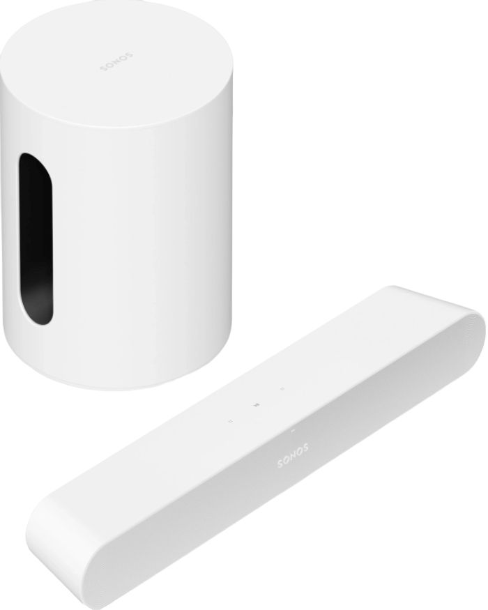 Sonos Matte White Ray Entertainment Set | Louisa's Electronics