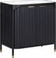TOV Furniture Yaha Black Bar Cabinet-0